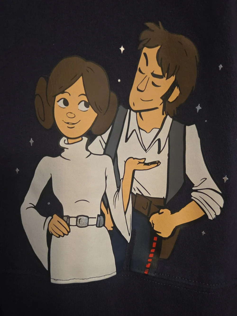 Disney Parks Star Wars Princess Leia & Han Solo 